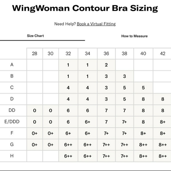KNIX Wireless WingWoman Contour Bra Size 8+ - Picture 4 of 11
